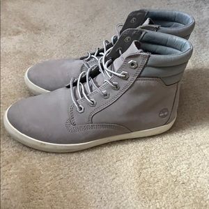 Timberland ortholight gray boots Sz 6.5